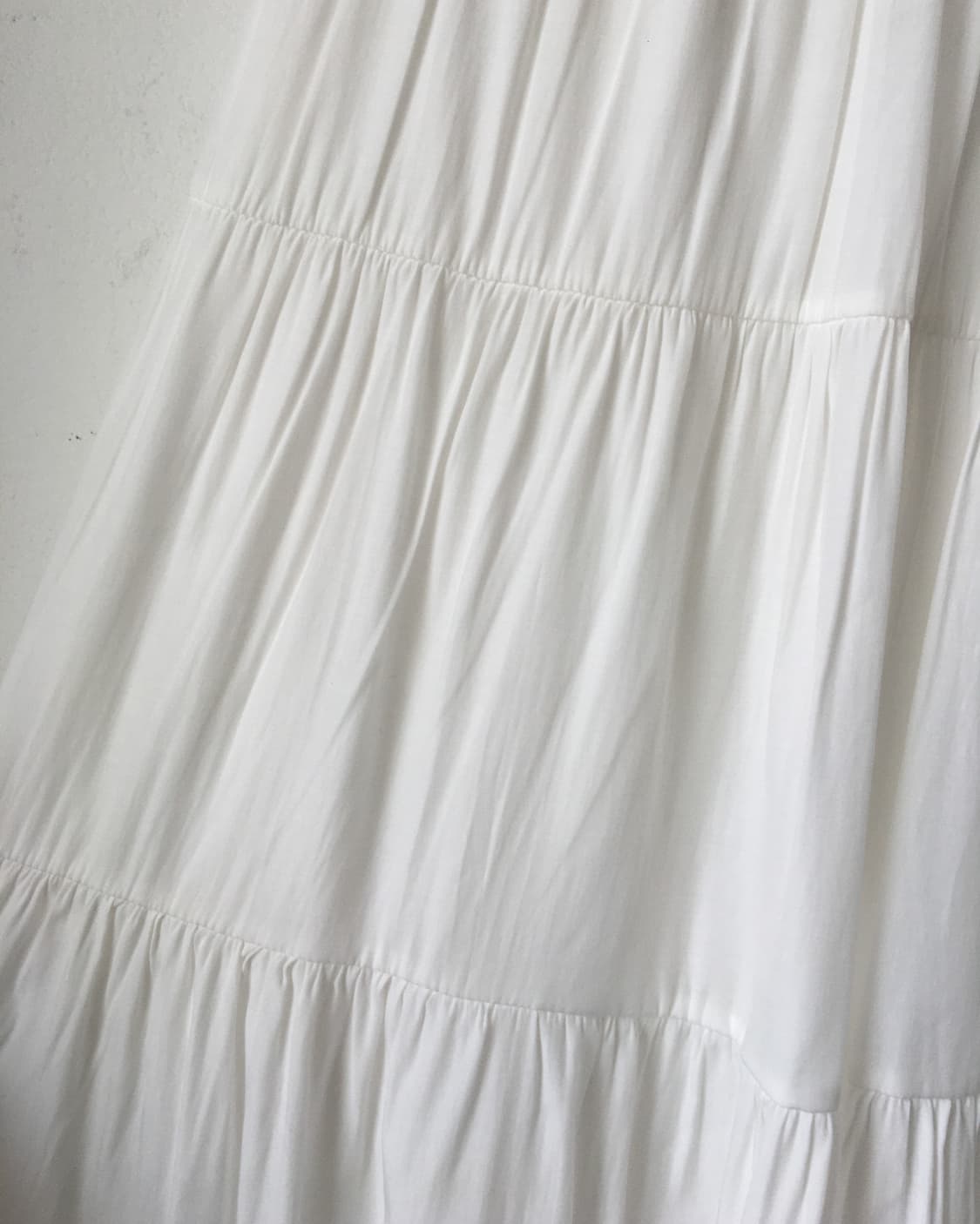 Layer white long skirt 상품이미지3
