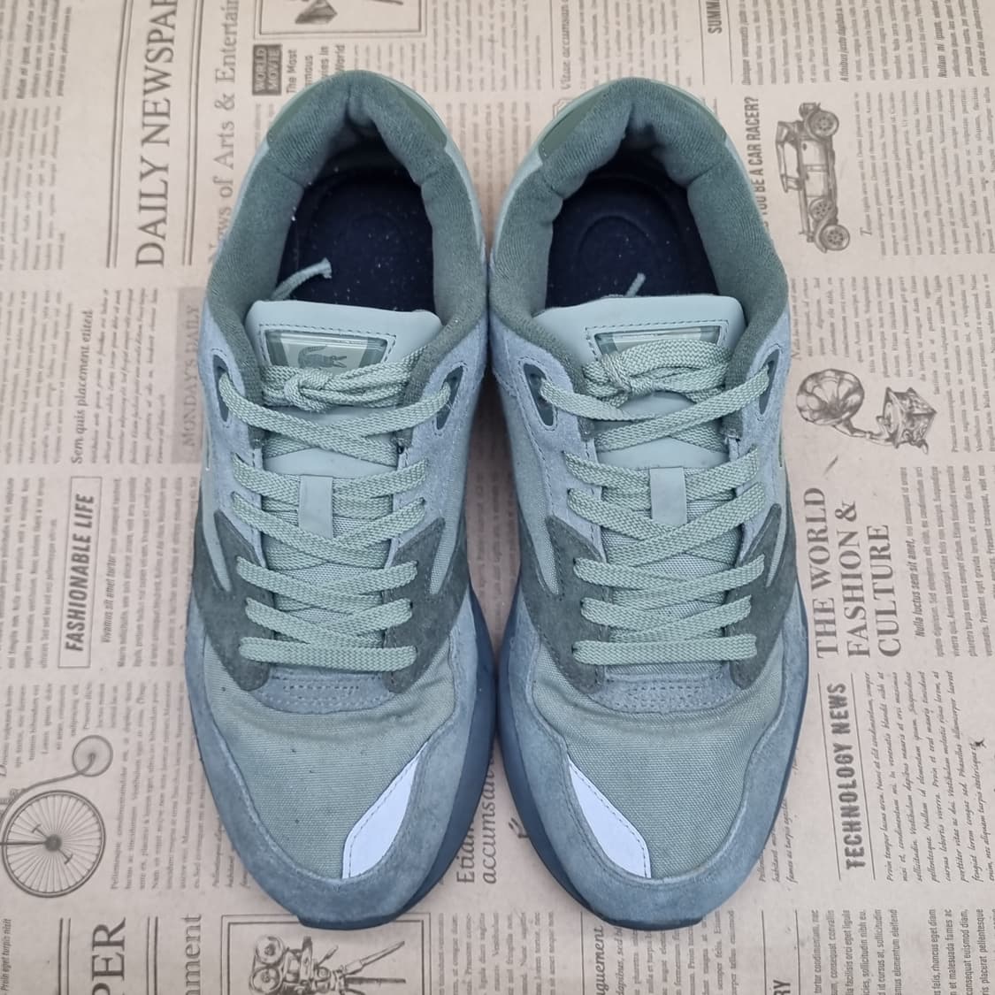 라코스테 스톰 남성스니커즈 실사이즈 260 상품이미지2