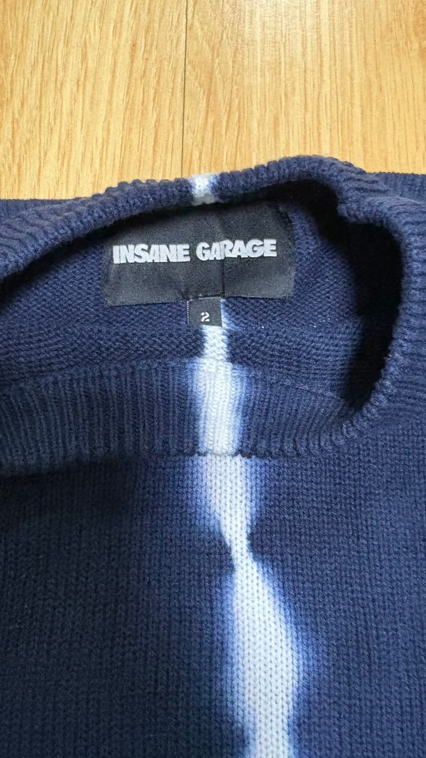 인세인개러지 니트 네이비 2사이즈 상품이미지6