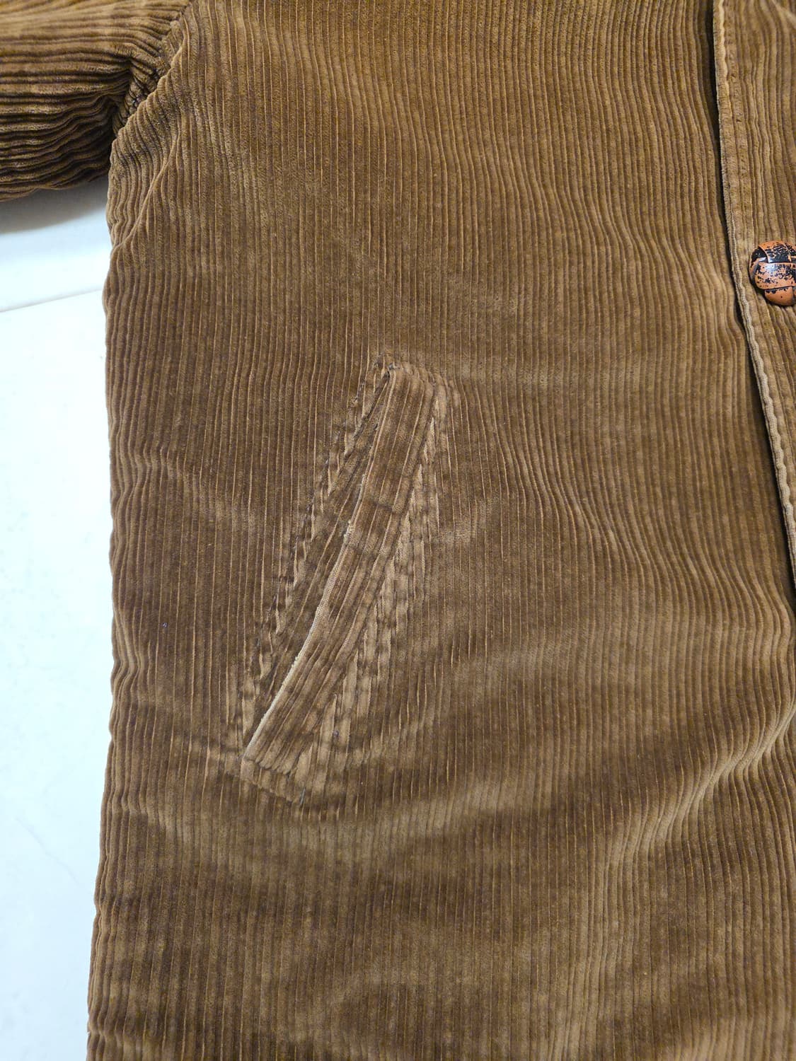 Jc penney towncraft 코듀로이 숄카라 자켓 L 상품이미지5