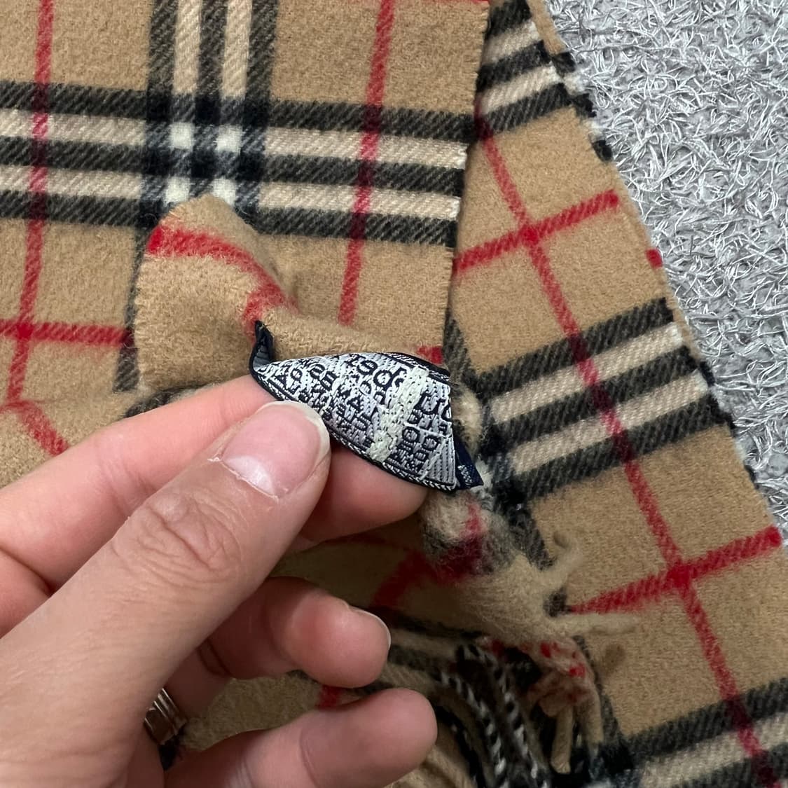 버버리 램스울 머플러 상품이미지5