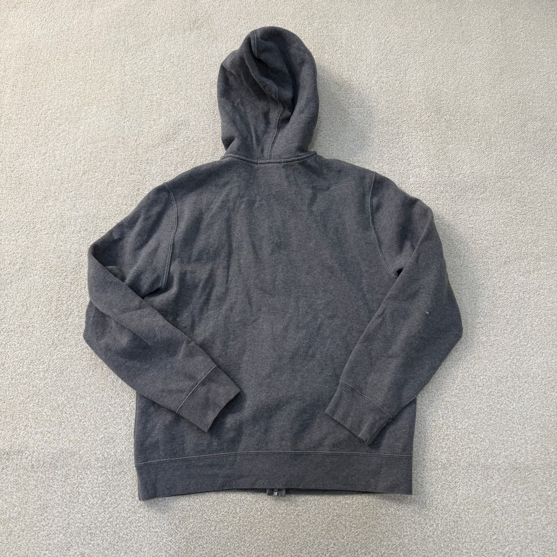 실측확인 폴로 그레이 아치로고 후드집업 0202T1 상품이미지2