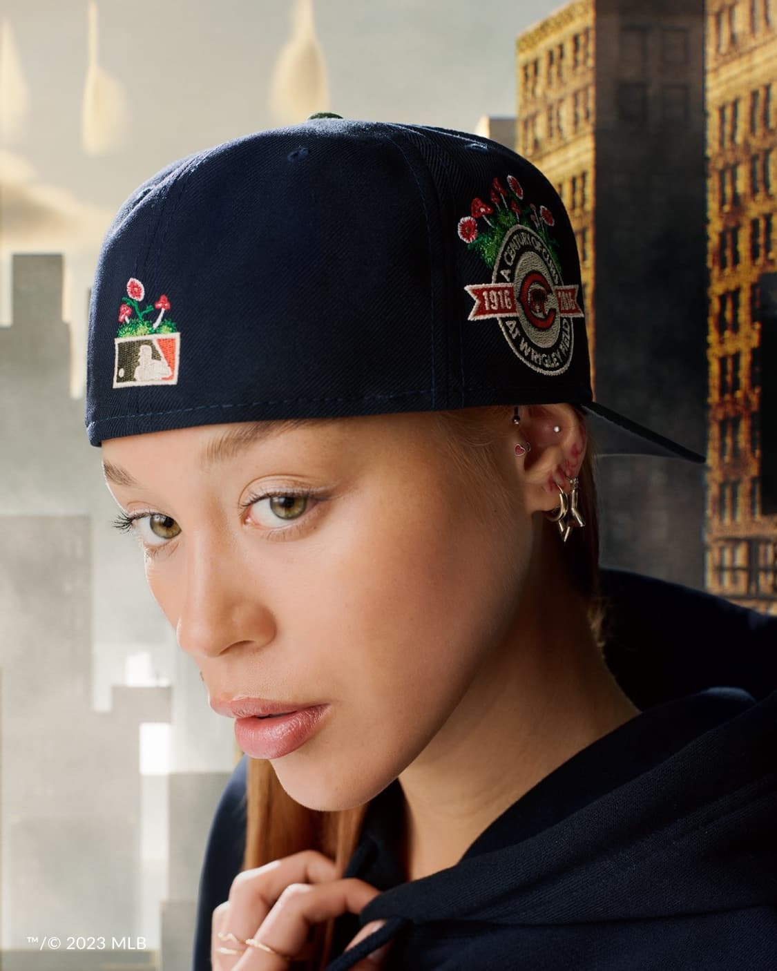 뉴에라 양키스 플라워 피티드 캡 59fifty 상품이미지6