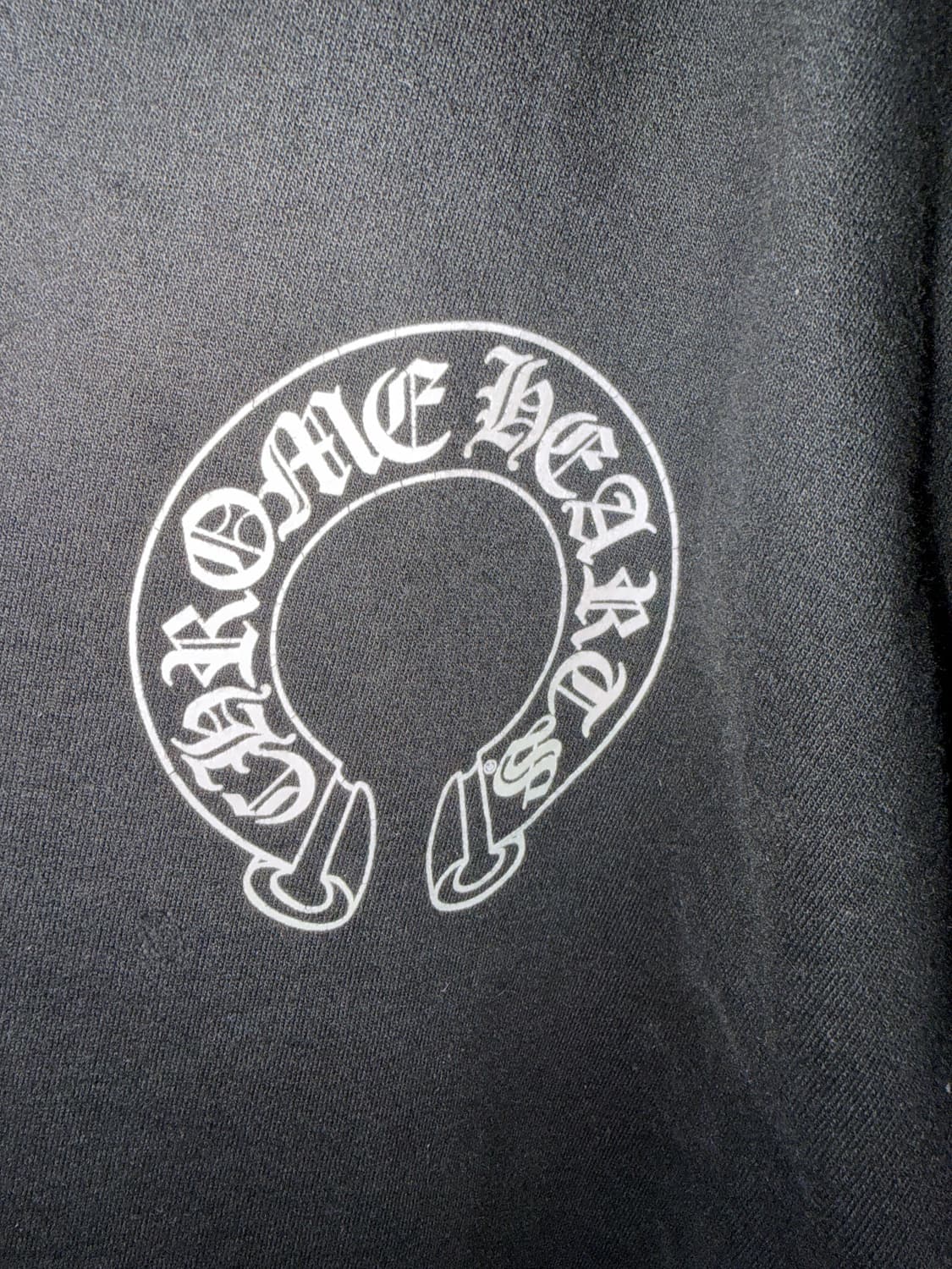 크롬하츠 홀스슈 플로랄 헤비웨이트 집업 후드 블랙 xxl 상품이미지3