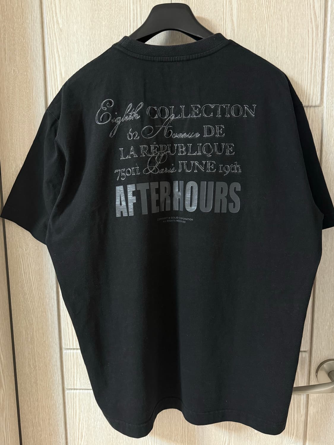 솔리드옴므 25ss 반팔티 50. 상품이미지2