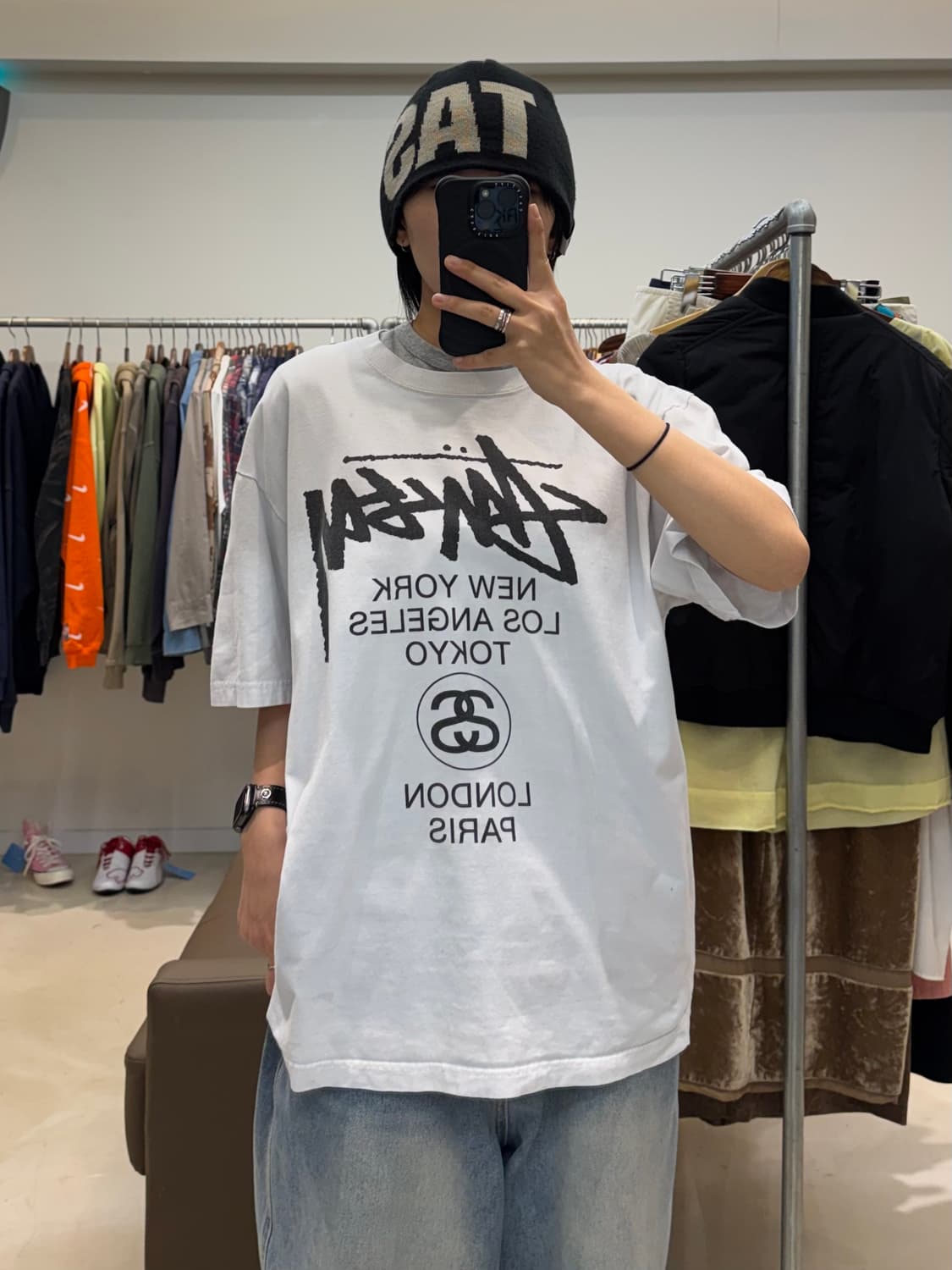 스투시 월드투어 티셔츠 상품이미지6