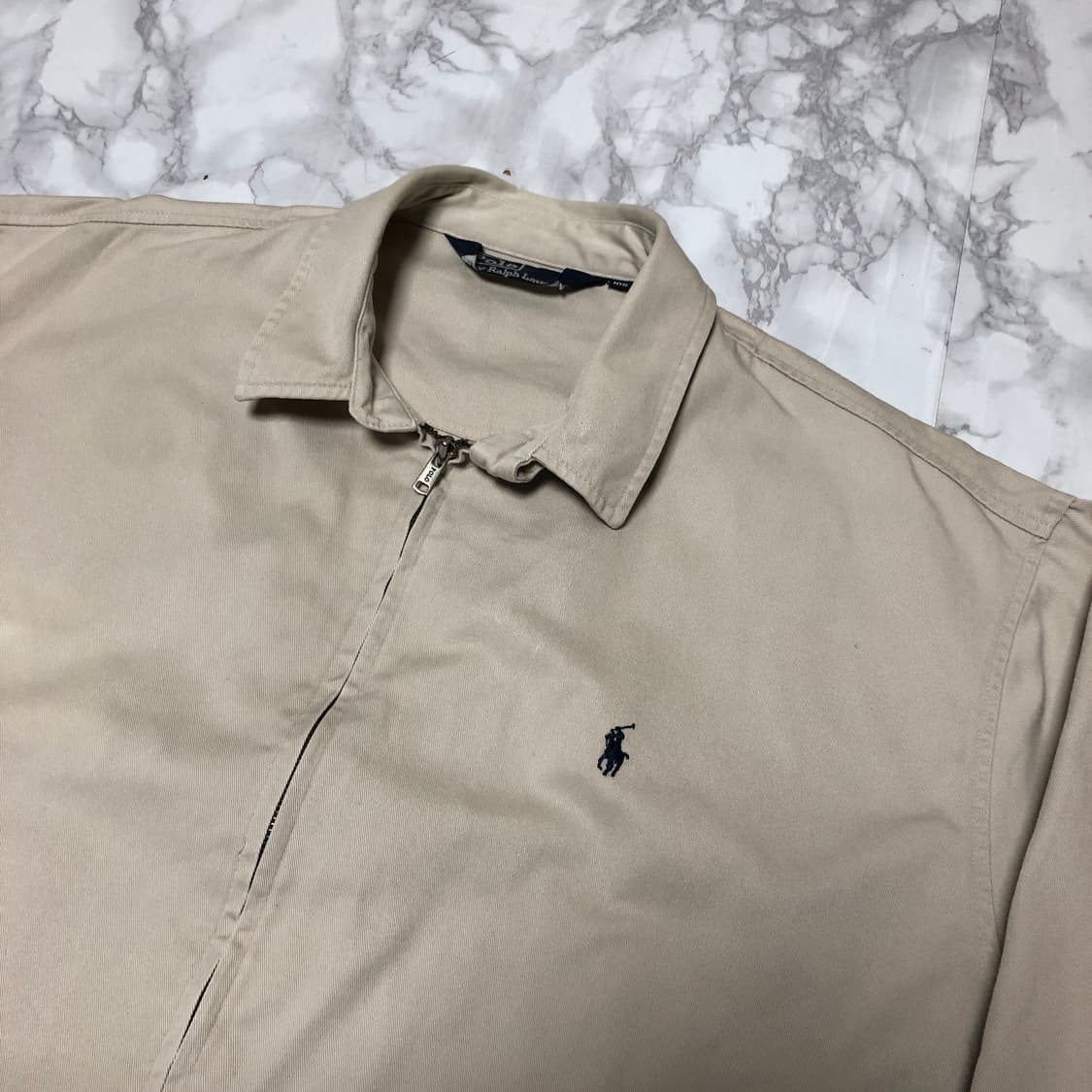 폴로 랄프로렌 스윙톱 자켓 깔끔 블루종 상품이미지3