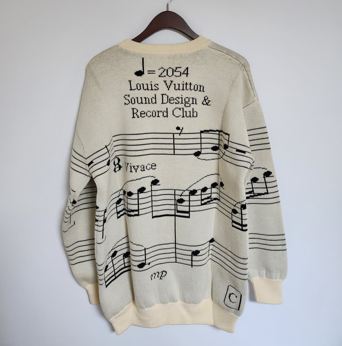 S 루이비통 음표 오버핏 남성 니트 RM192 RCL HHN93W 상품이미지5