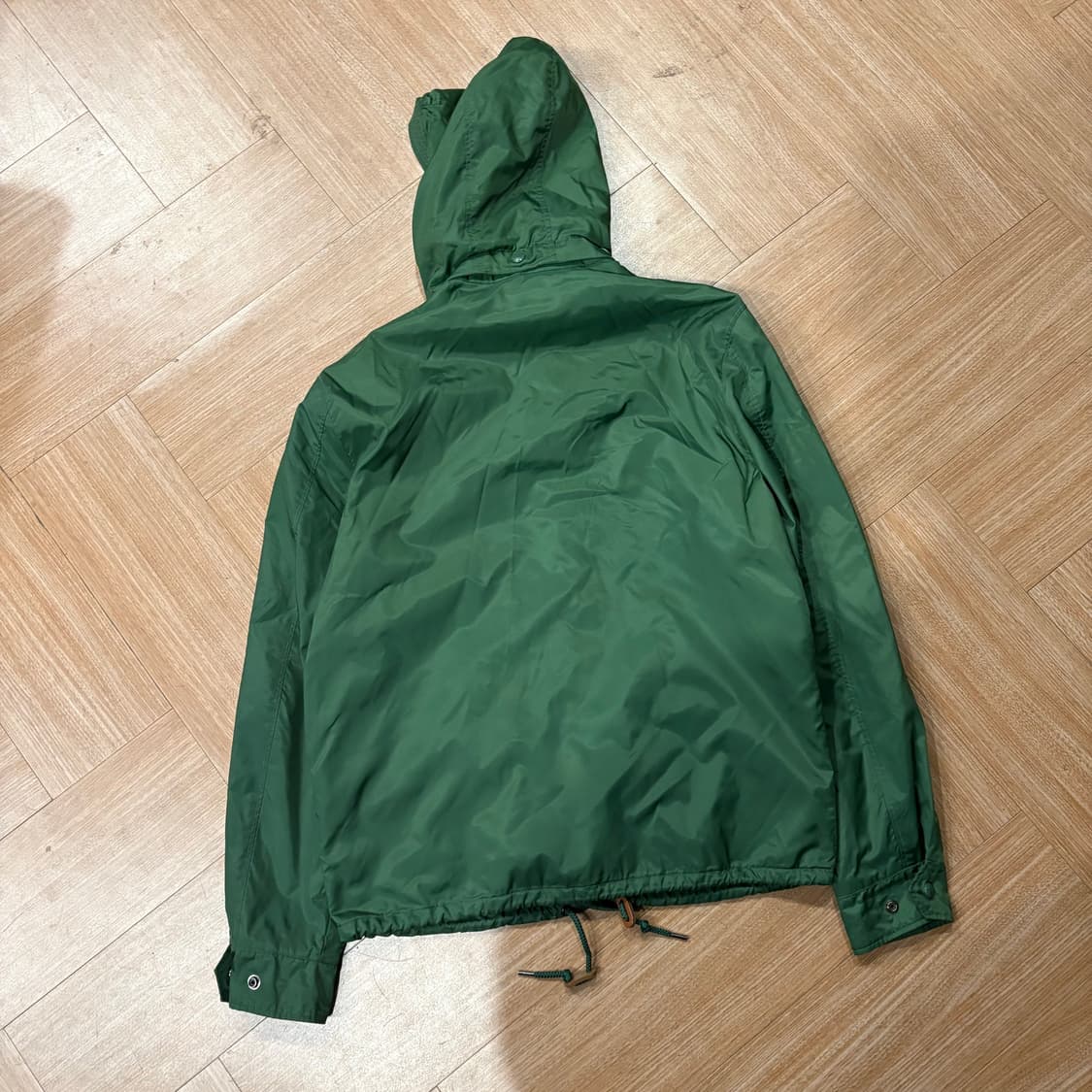 폴로 랄프로렌 후드 플리스 라이닝 그린 윈드브레이커 코치 자켓 상품이미지6