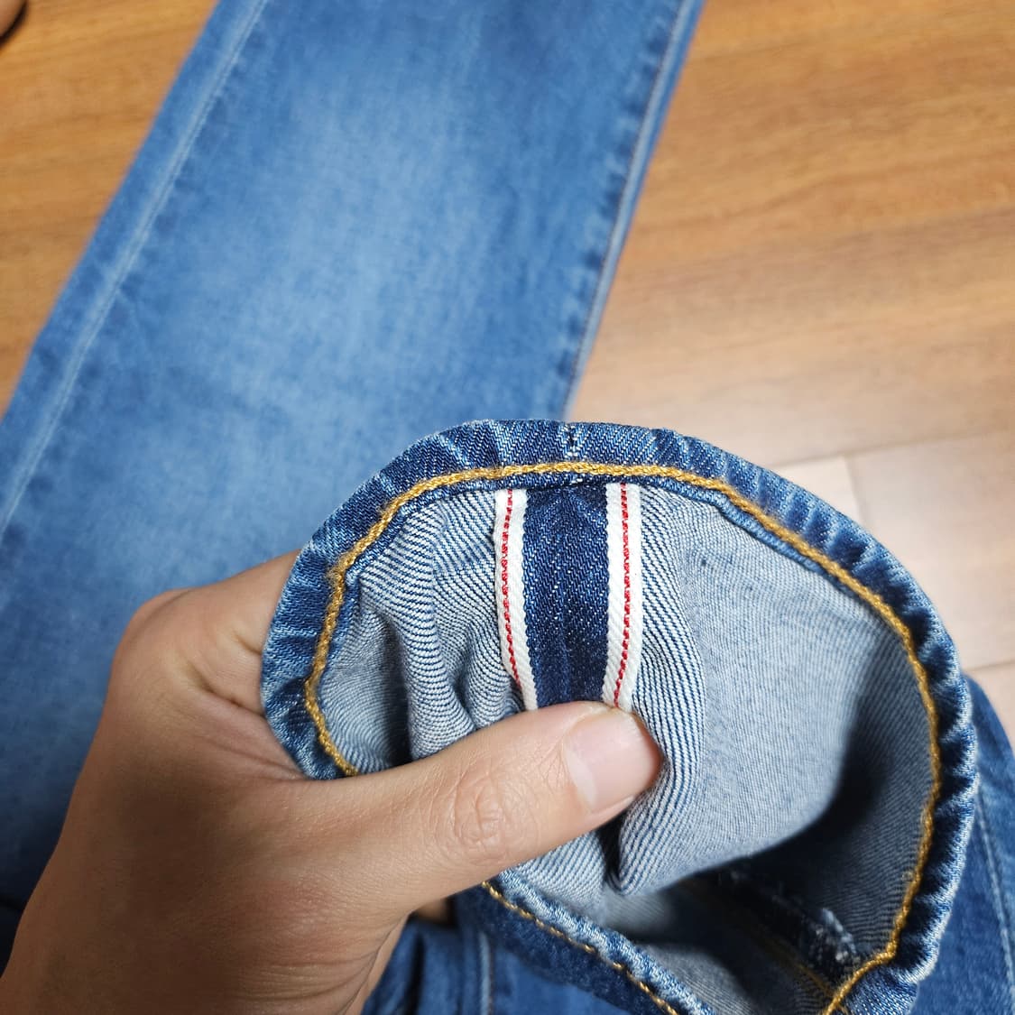 리바이스502 셀비지  상품이미지5