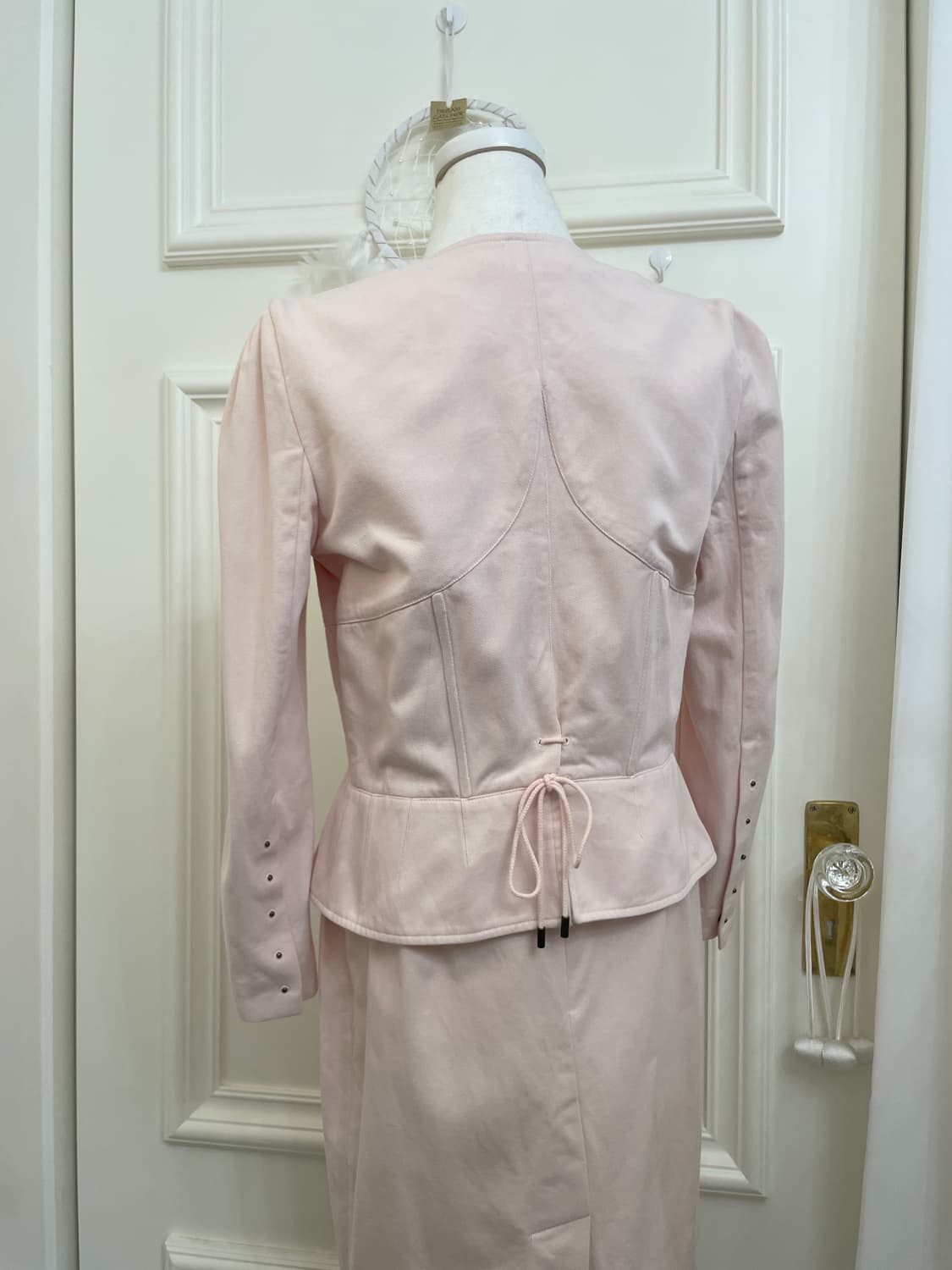 GIVENCHY PARIS pink cotton jacket&midi s 상품이미지4