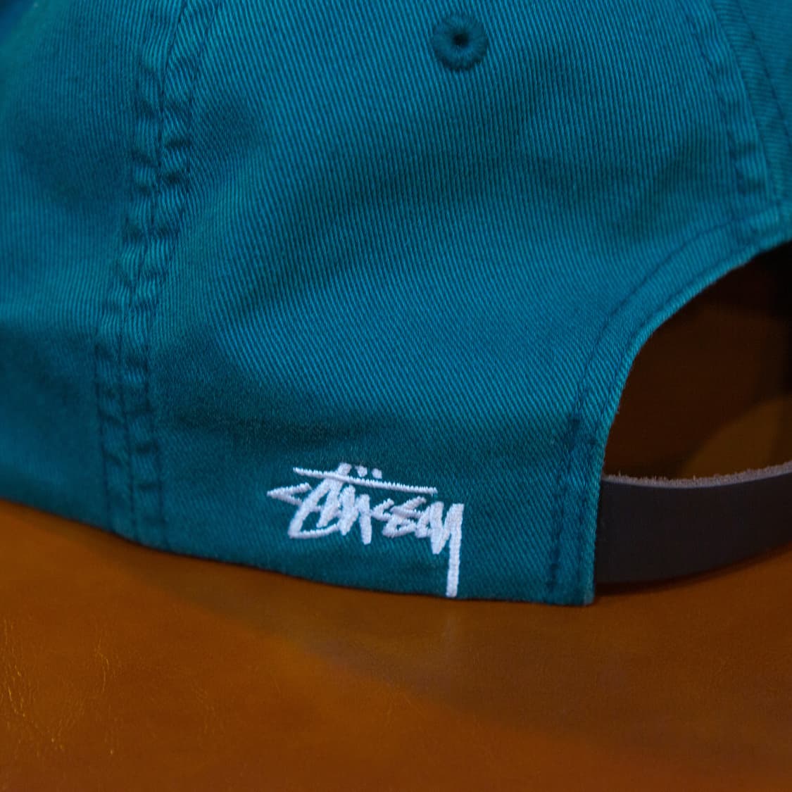 스투시 레드립 코튼 캡 그린 상품이미지3