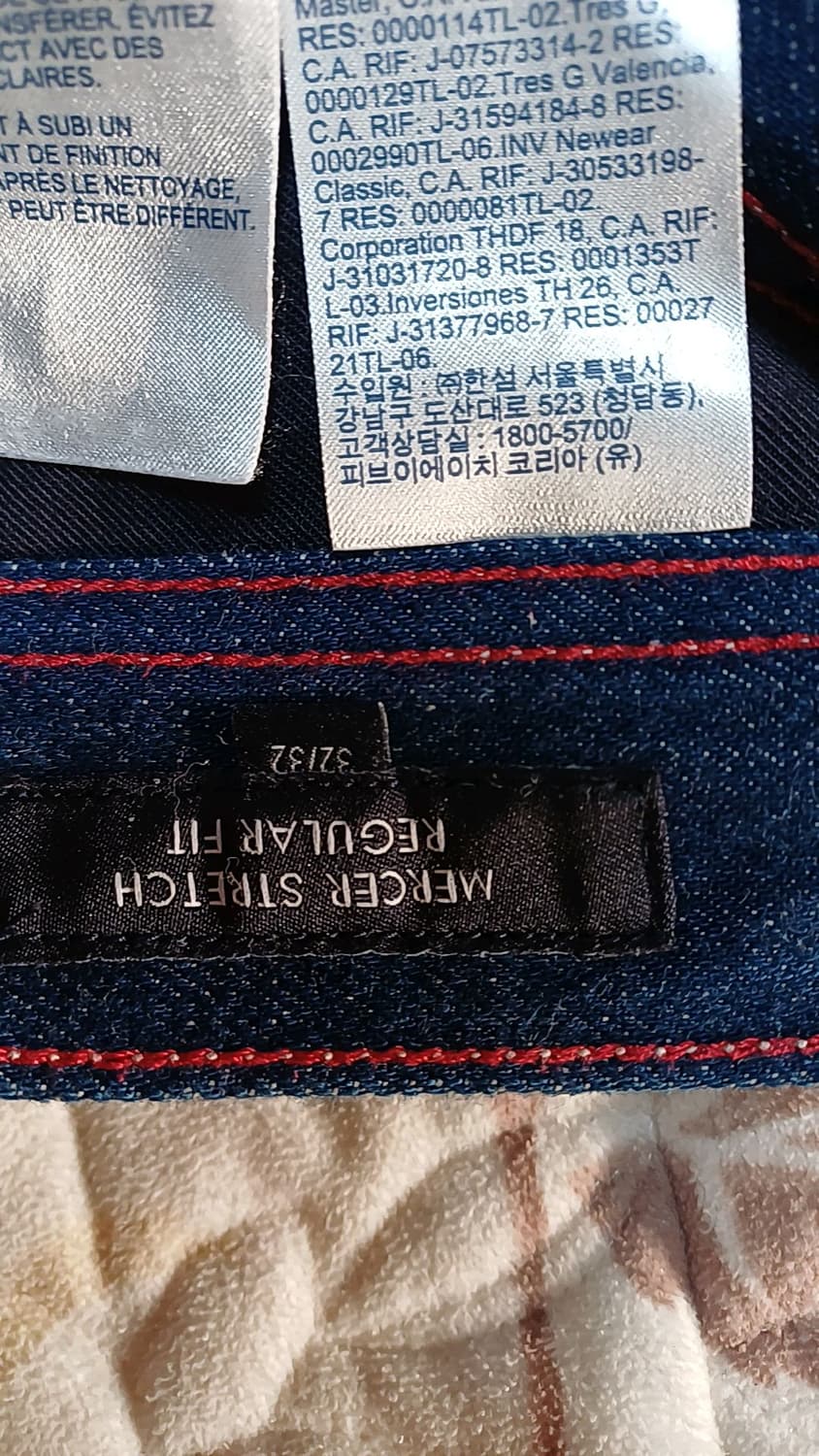 타미힐피거 청바지 실측31인치 기장97 상품이미지4