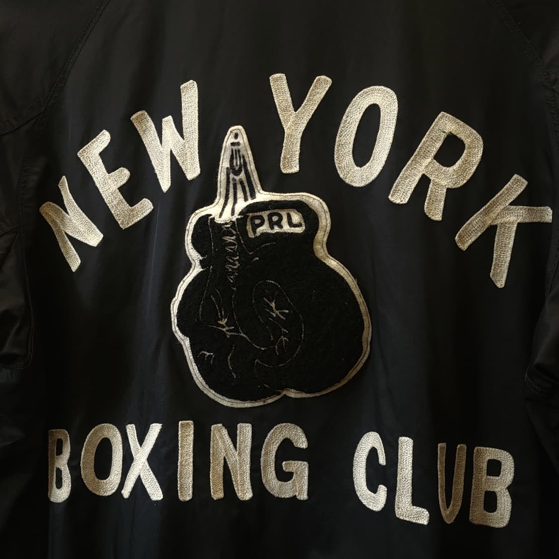 폴로 뉴욕 복싱클럽 바시티 자켓 리버시블 자켓 나일론 봄버 m 상품이미지8