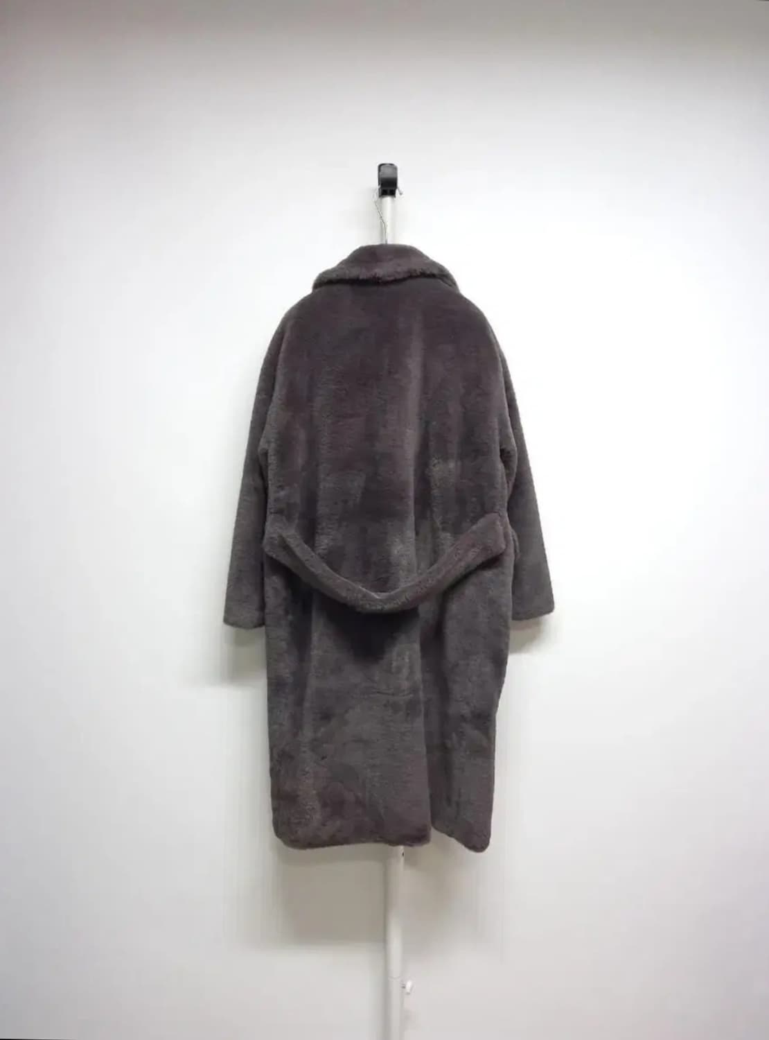 새 신드롬 페이크 밍크퍼 맥시 코트 F 상품이미지2