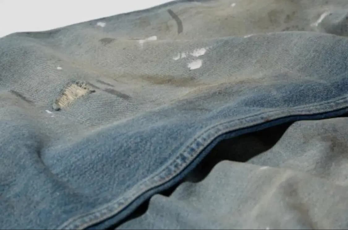 [34x34] 아크네 스튜디오 acne 페인팅 부츠컷 데님 팝니다 상품이미지4