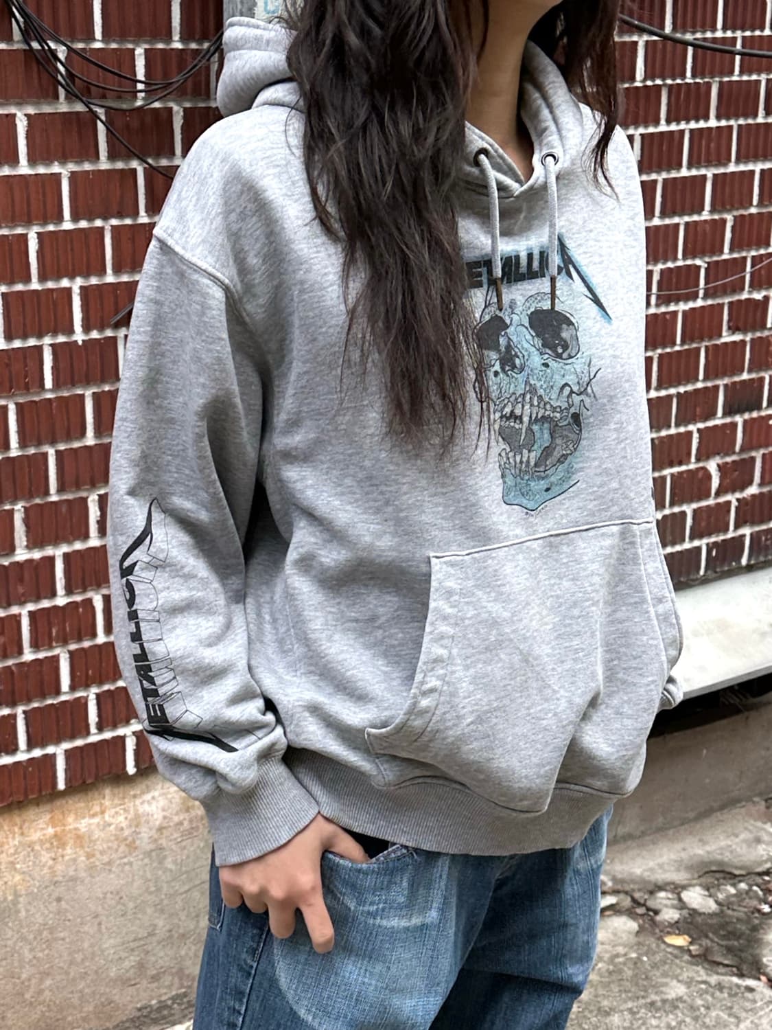 나이키 돕바 메탈리카 후드 나이키 웜업 리바이스 오렌지탭 팬츠 상품이미지9