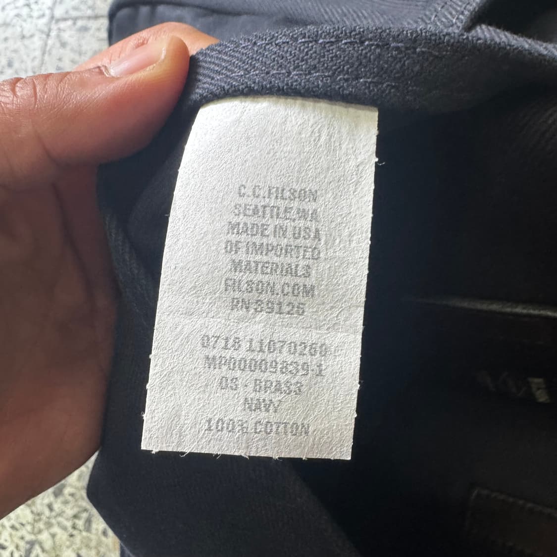 [F] Made In USA FILSON 필슨 토드백 상품이미지5