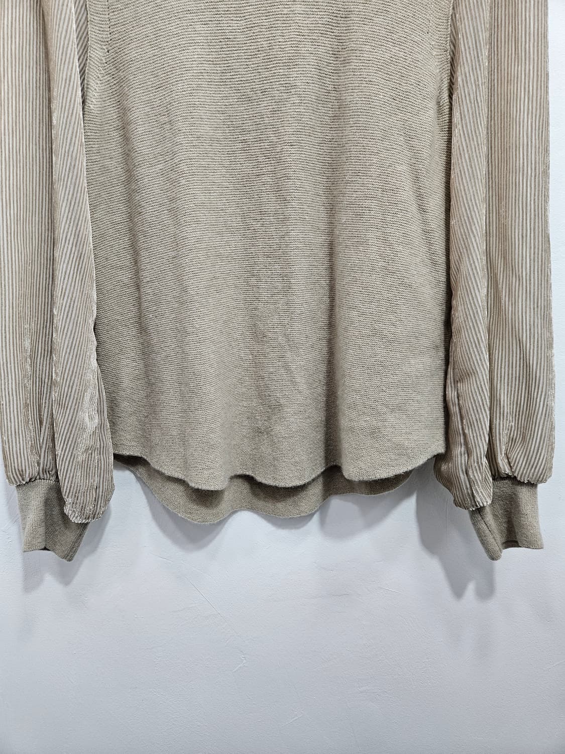 메르헨(Marchen) 시스루 캐시울 블라우스  상품이미지7