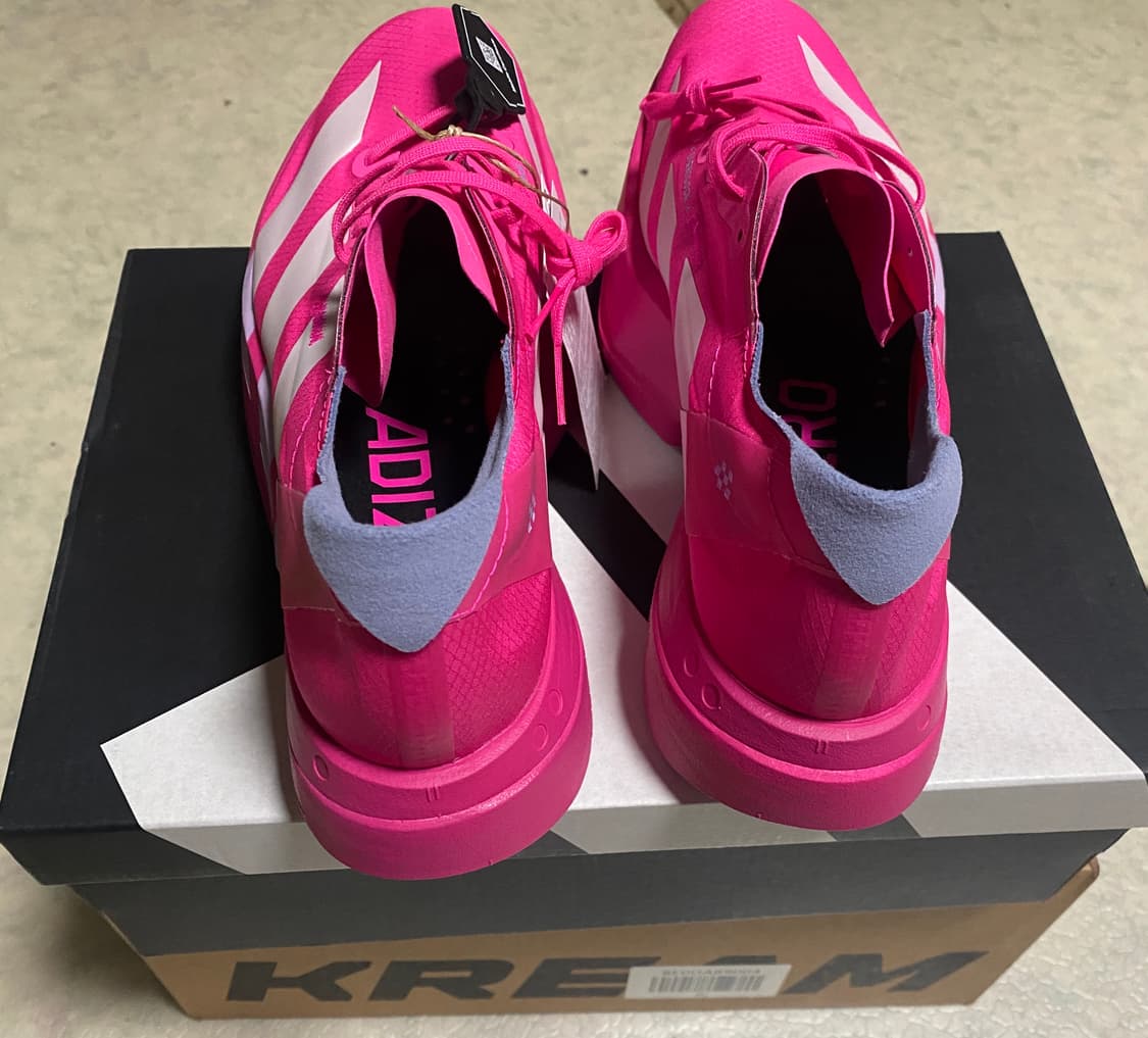 아디다스 아디제로 아디오스 프로4 핑크 265사이즈 새상품 상품이미지3
