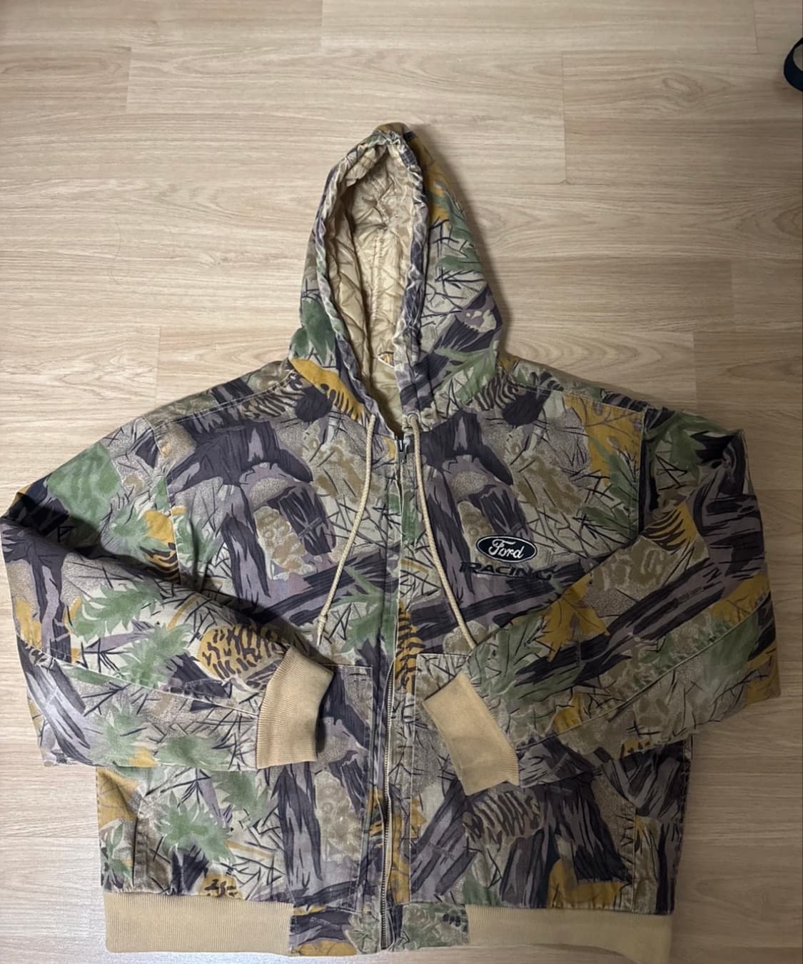 FordRacing Boggy Creek Apparel 리얼트리후드점퍼 상품이미지1