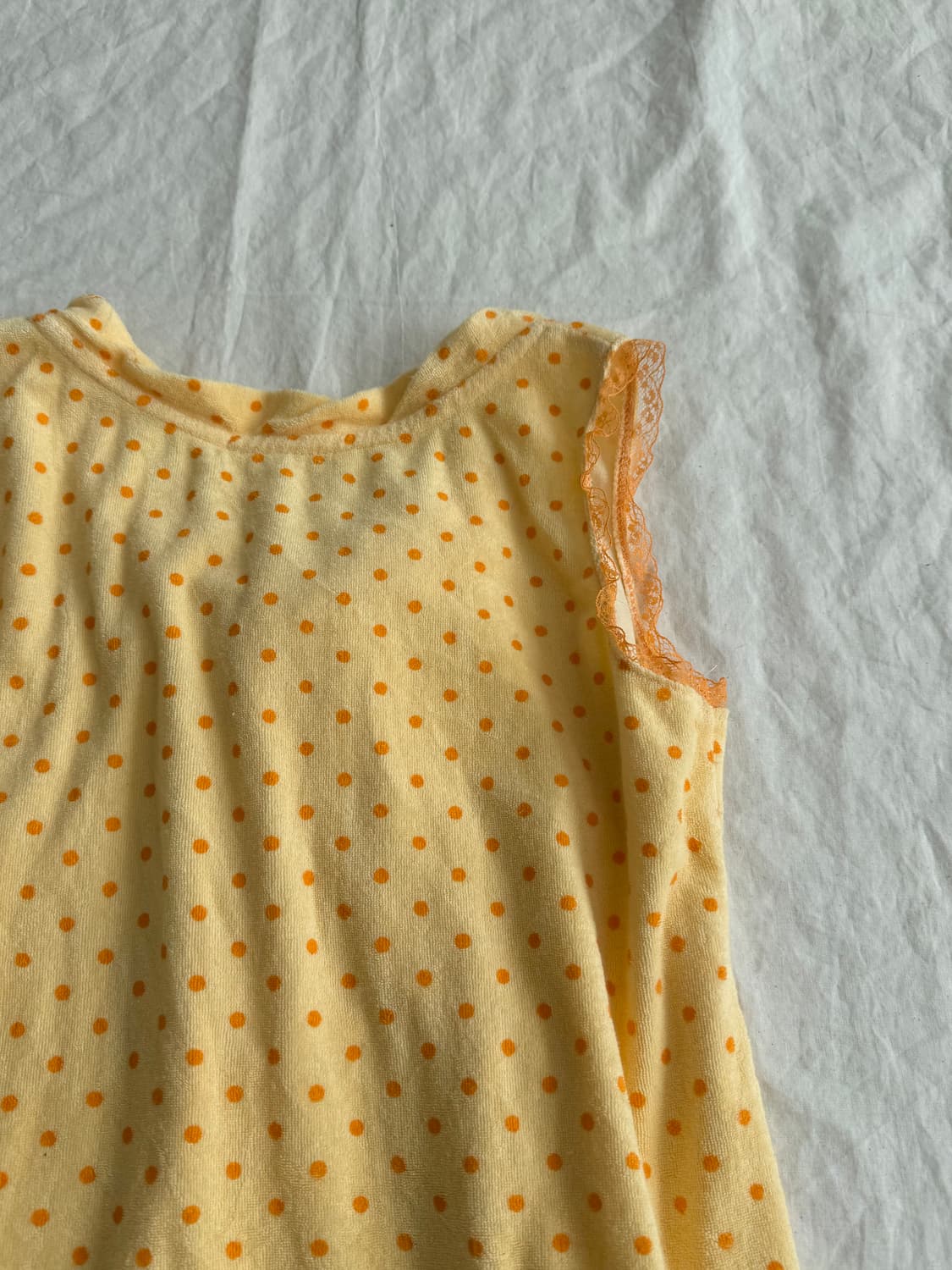 러블리 키치 하이틴 테리 슬리브리스 상품이미지5