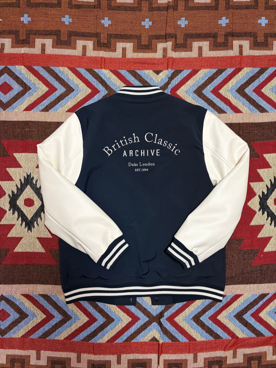 44-55) 닥스 여성 바시티 스타디움 자켓 네이비 상품이미지7