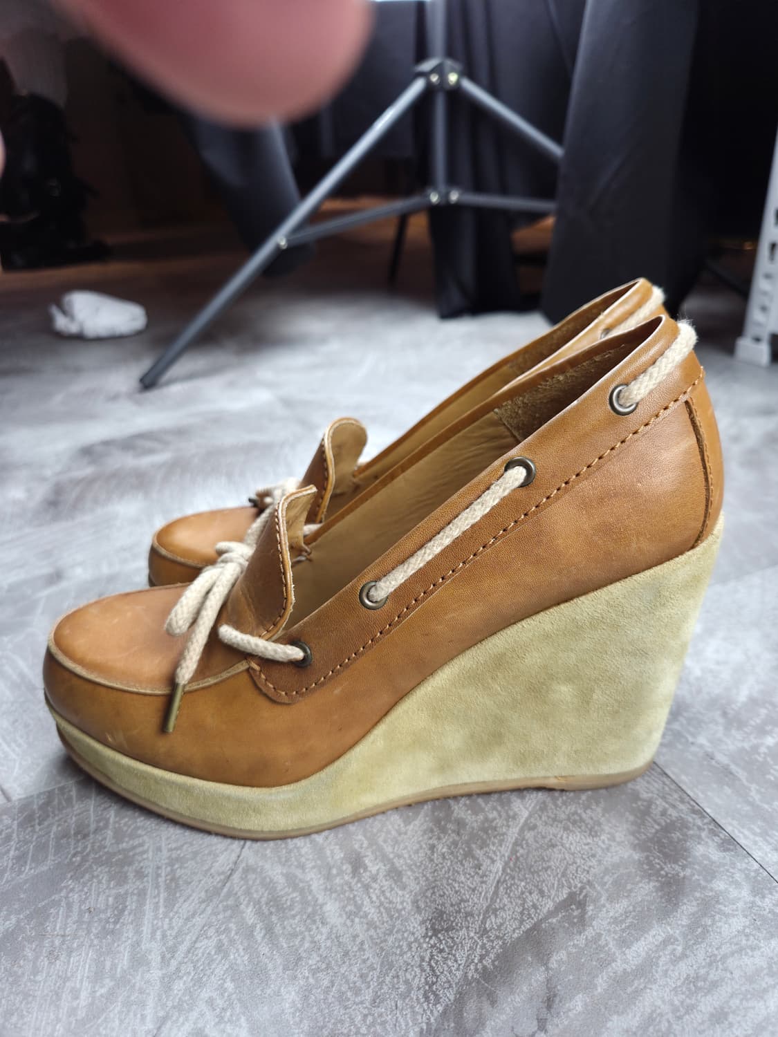 A. P. C. 아페쎄 웨지힐 로퍼 상품이미지1