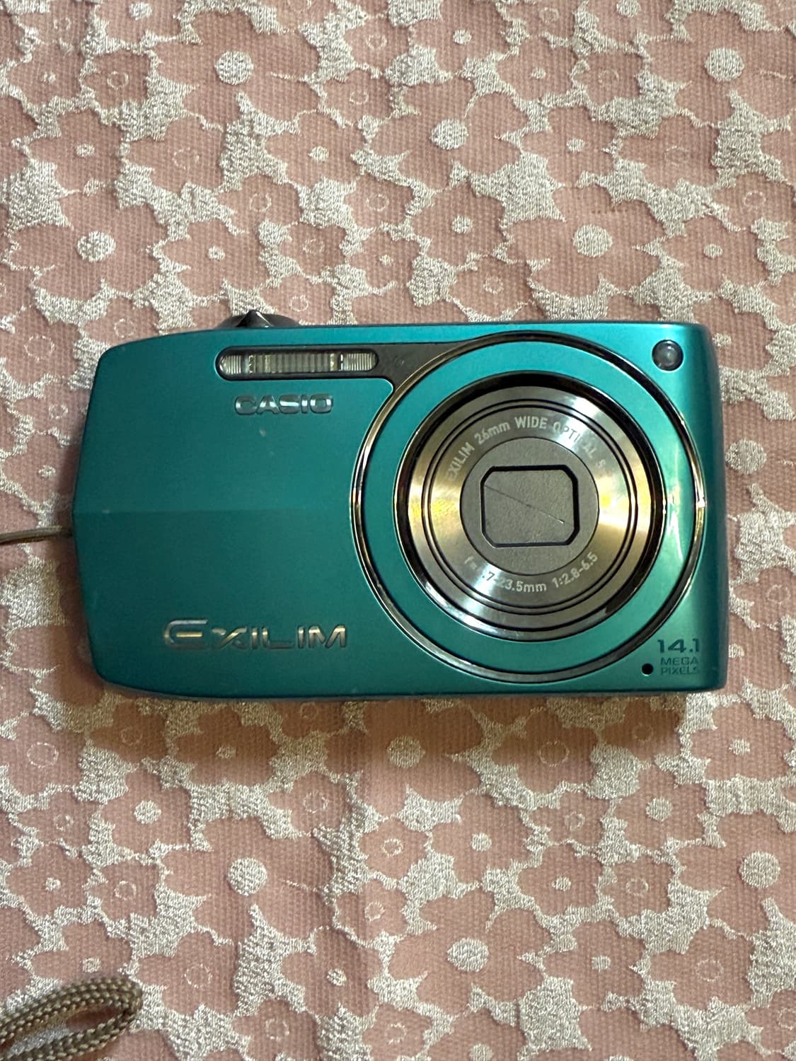 카시오 엑슬림 2300 민트색! 빈티지 디지털 카메라 디카 상품이미지1