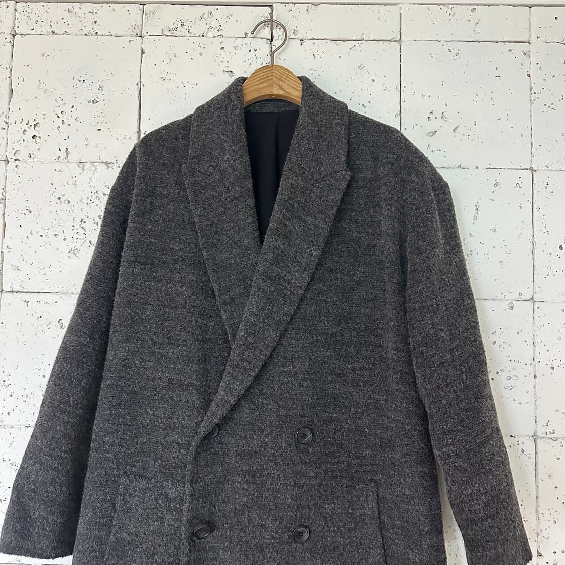 S 올세인츠 차콜 코트 상품이미지2