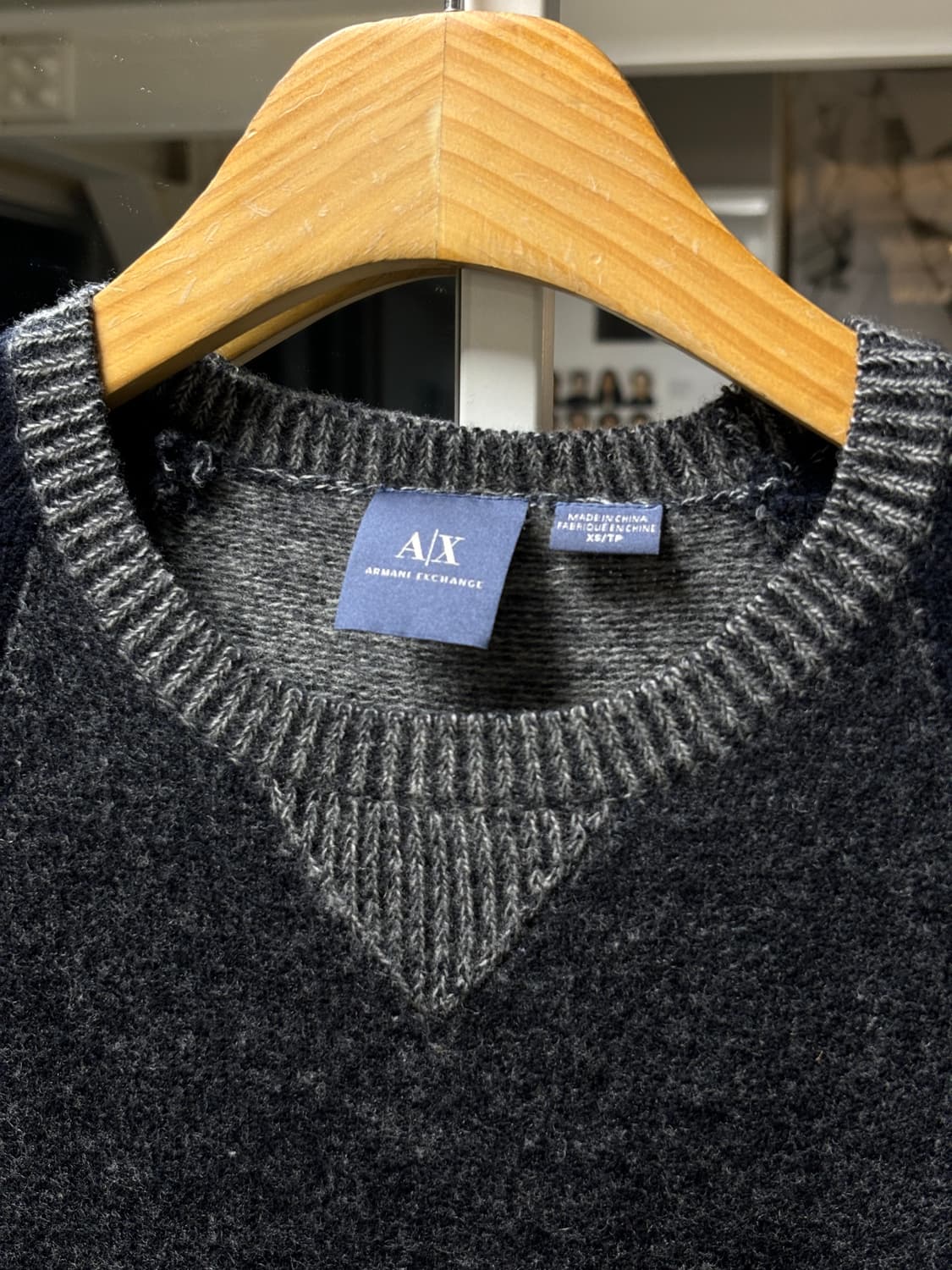 아르마니 익스체인지 레글런 울니트 상품이미지4