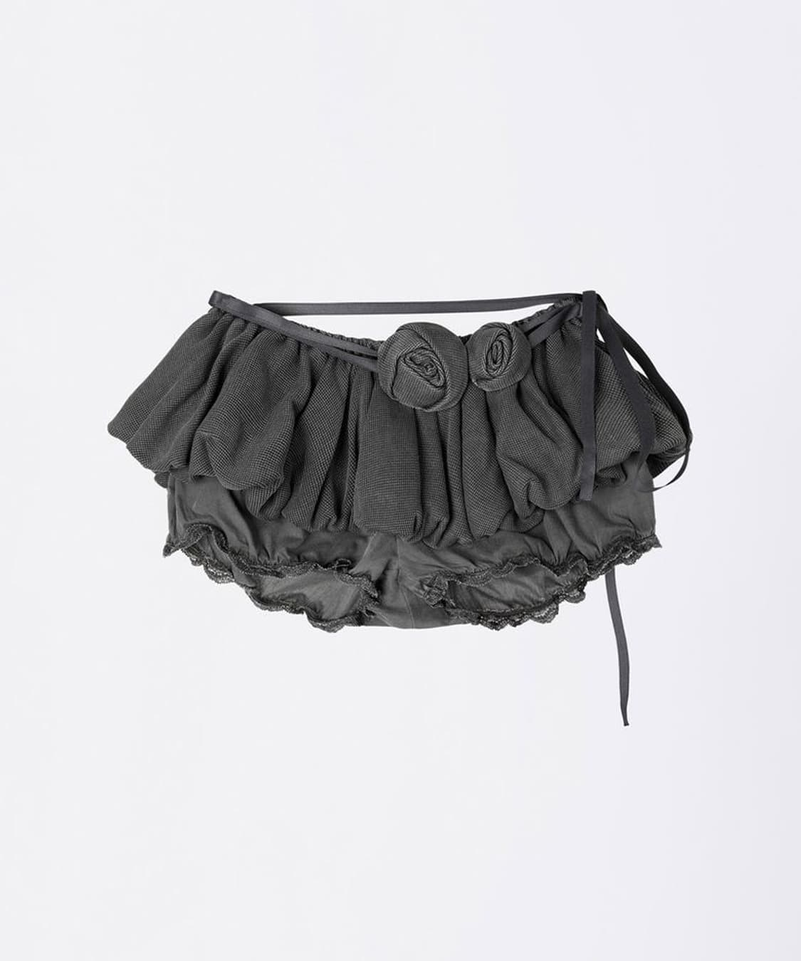 새상품 2 Washed Rose Bloomer Skort Charcoal 상품이미지4