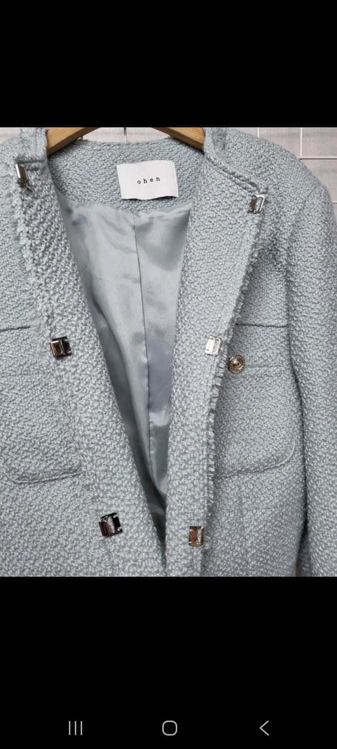 (새상품) ohen 오헨 트위드자켓 상품이미지7