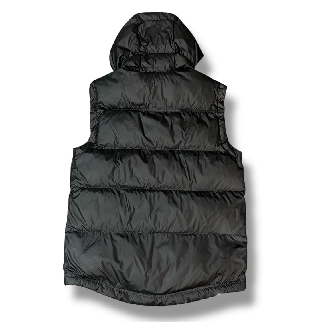 아디다스 블랙 오리지널 90's 후드 패딩 조끼 90 상품이미지2