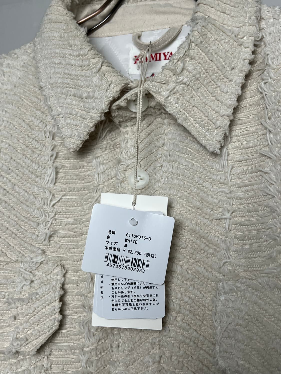 카미야 KAMIYA 웨이브 누빔 셔츠 자켓 상품이미지3