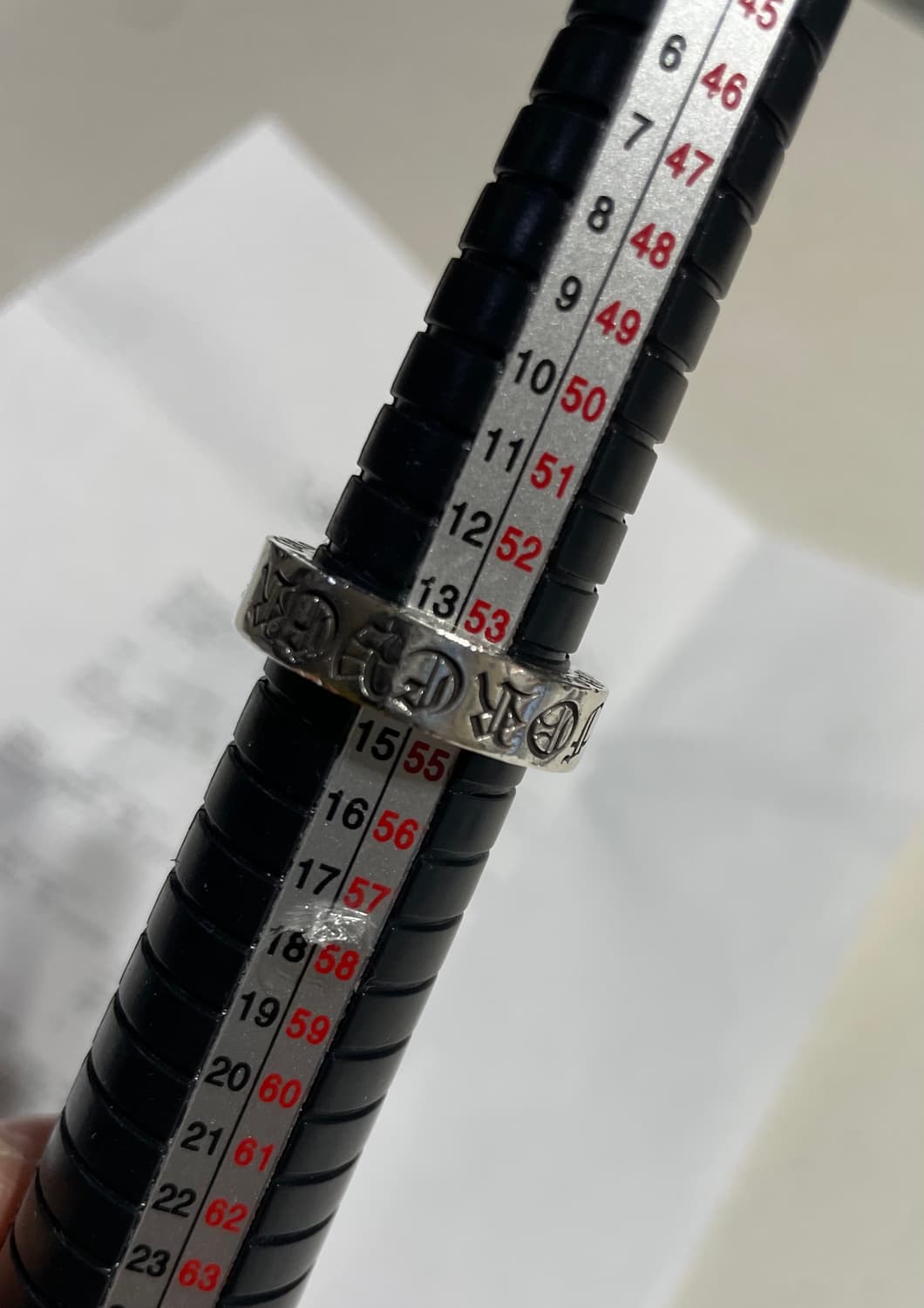 [US7] 크롬하츠 포에버링 반지 상품이미지4