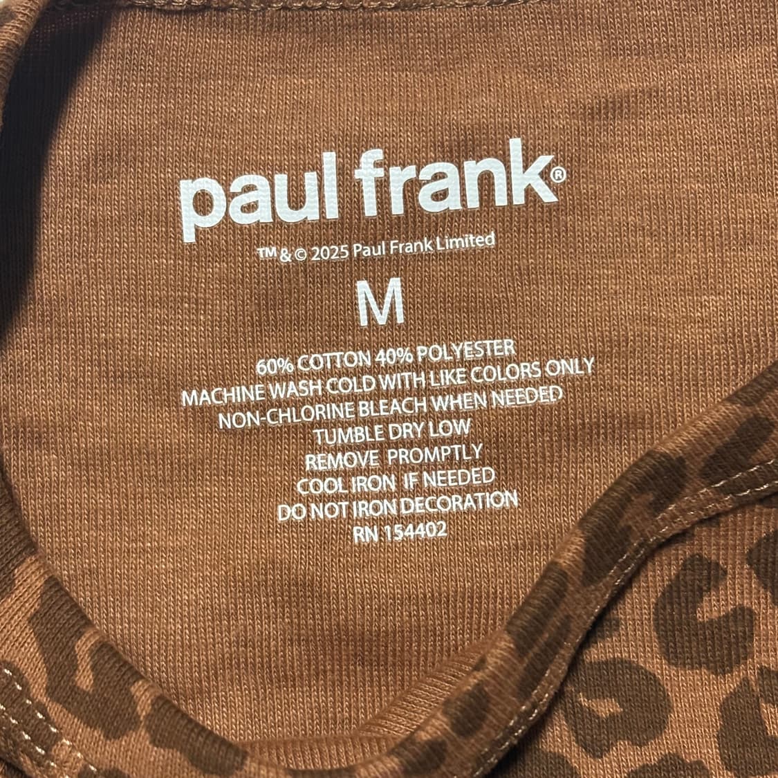 폴 프랭크 호피 패턴 프릴 포인트 티셔츠 상품이미지3