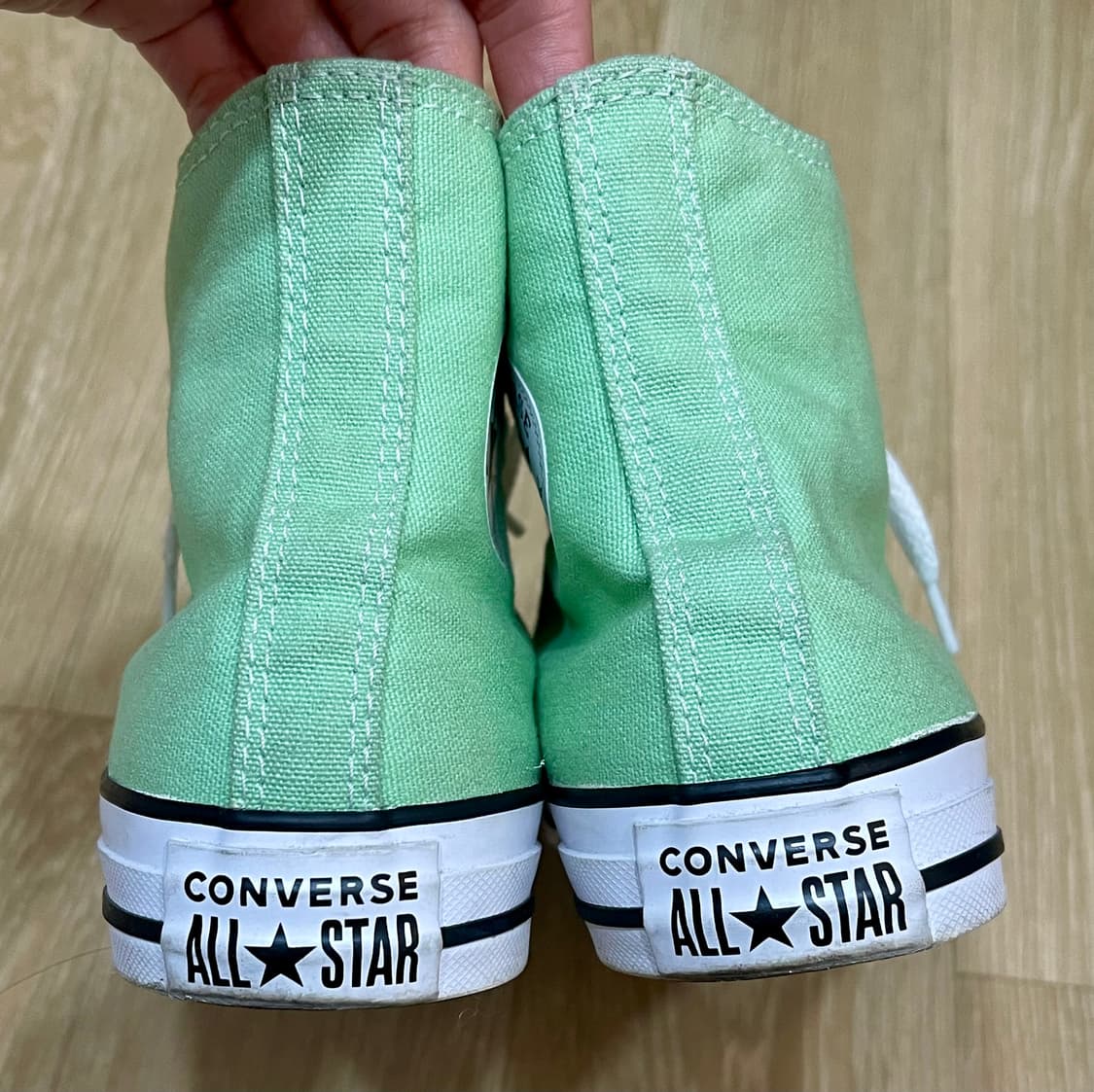 Converse 컨버스 척테일러 올스타 하이 - 파스텔 민트/235 상품이미지3