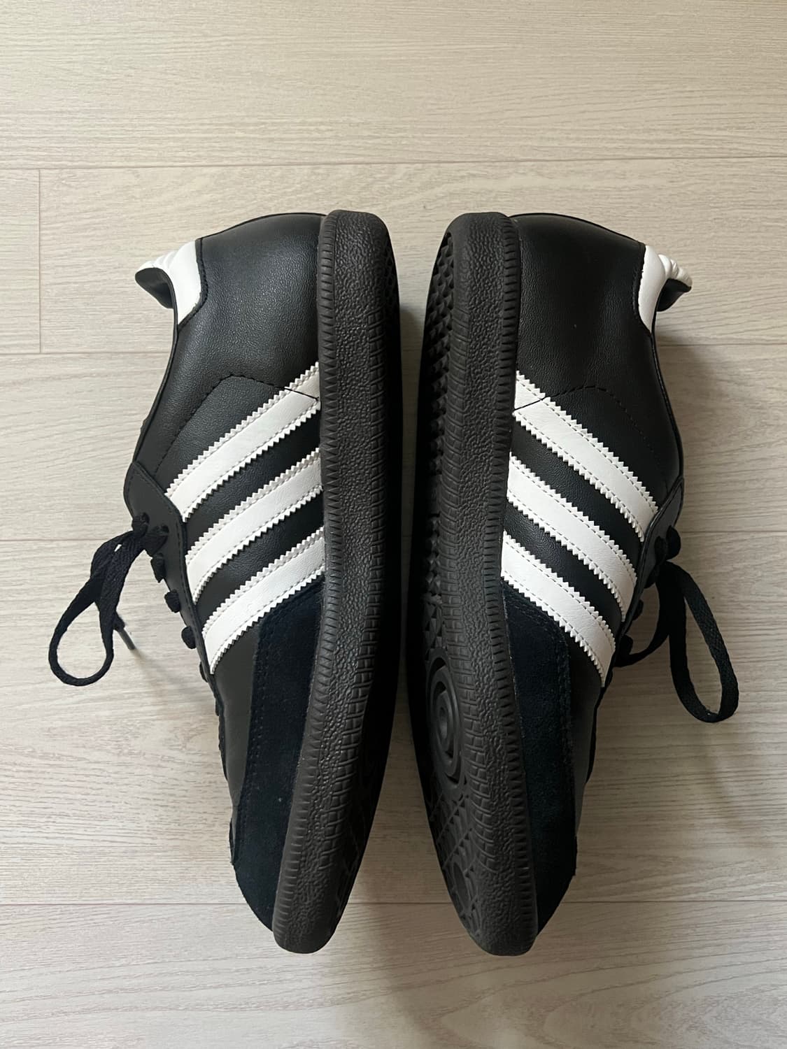 (260)아디다스 삼바 레더 코어 블랙 상품이미지5