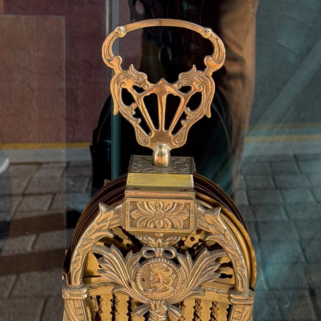 황동 피콕 팬 벽난로 스크린 상품이미지9