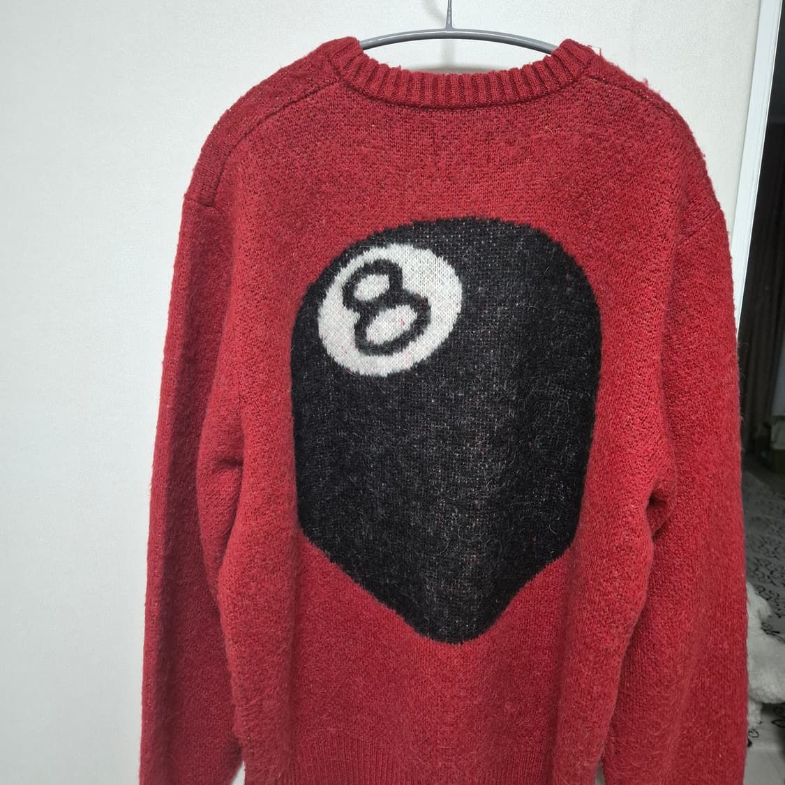 스투시 8볼 니트 XL 상품이미지2