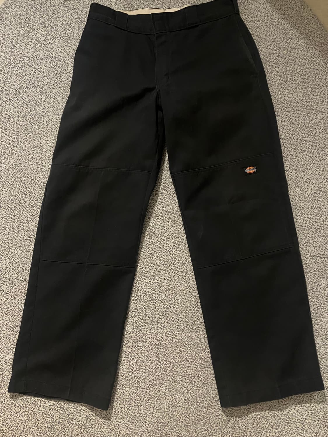 더블니 85283 루즈핏 워크팬츠 Black 상품이미지1