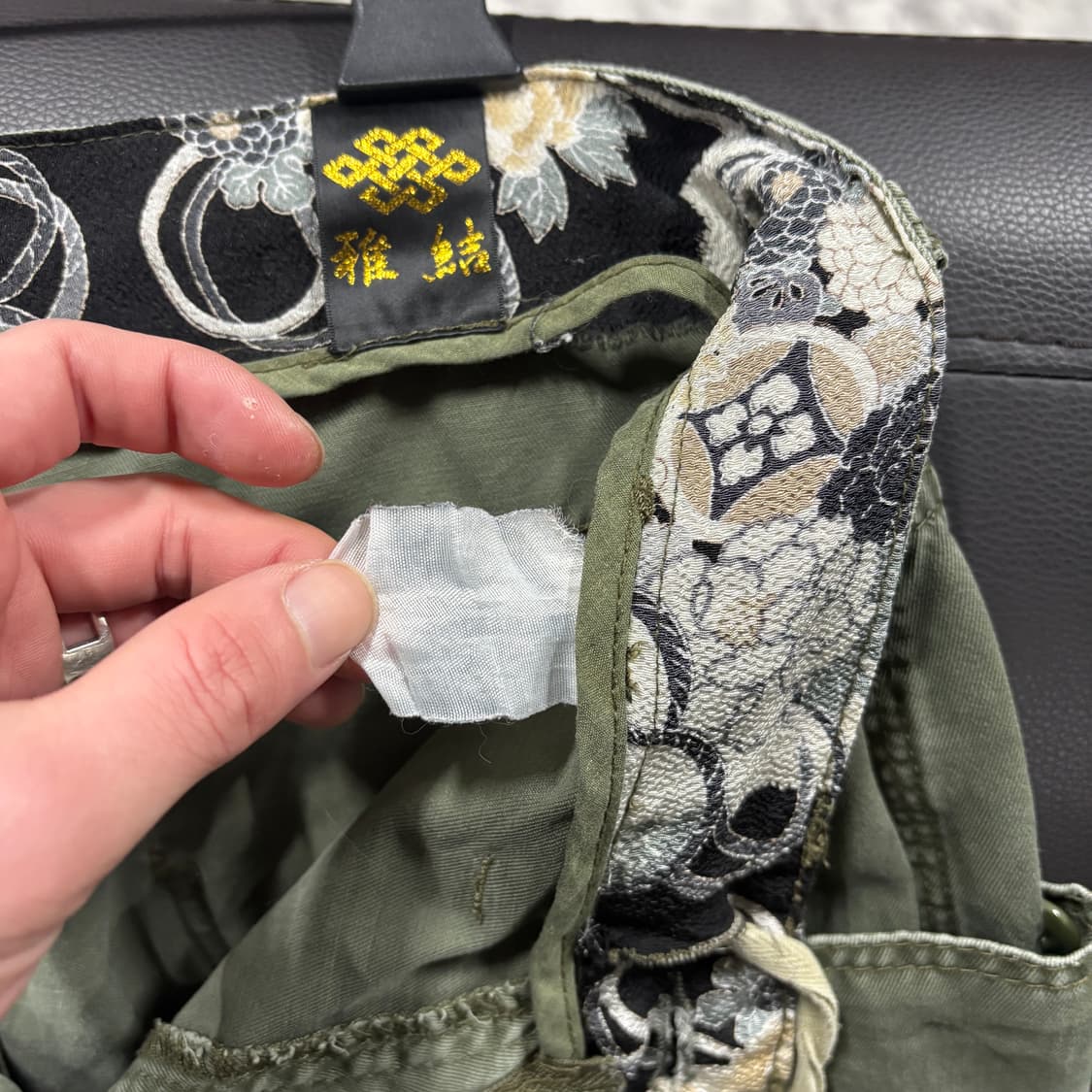 Masayu 마사유 카라쿠리맛 오리엔탈 디테일 자수 팬츠 상품이미지4