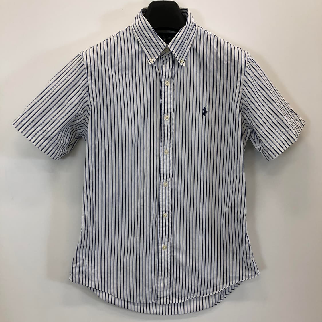 폴로 랄프로렌 커스텀핏 블루 반팔셔츠 95 상품이미지1