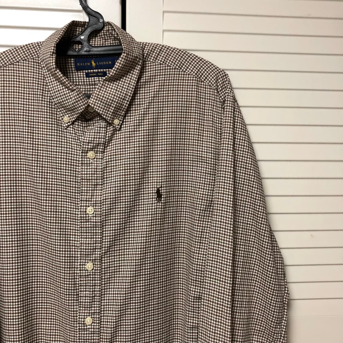 폴로 랄프로렌 셔츠 상태최상 남성용 브라운 상품이미지1