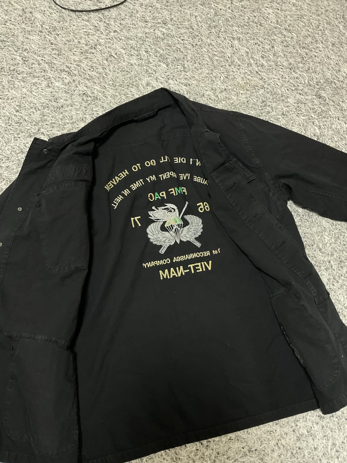 Avirex multi pocket military fatigue jac 상품이미지3