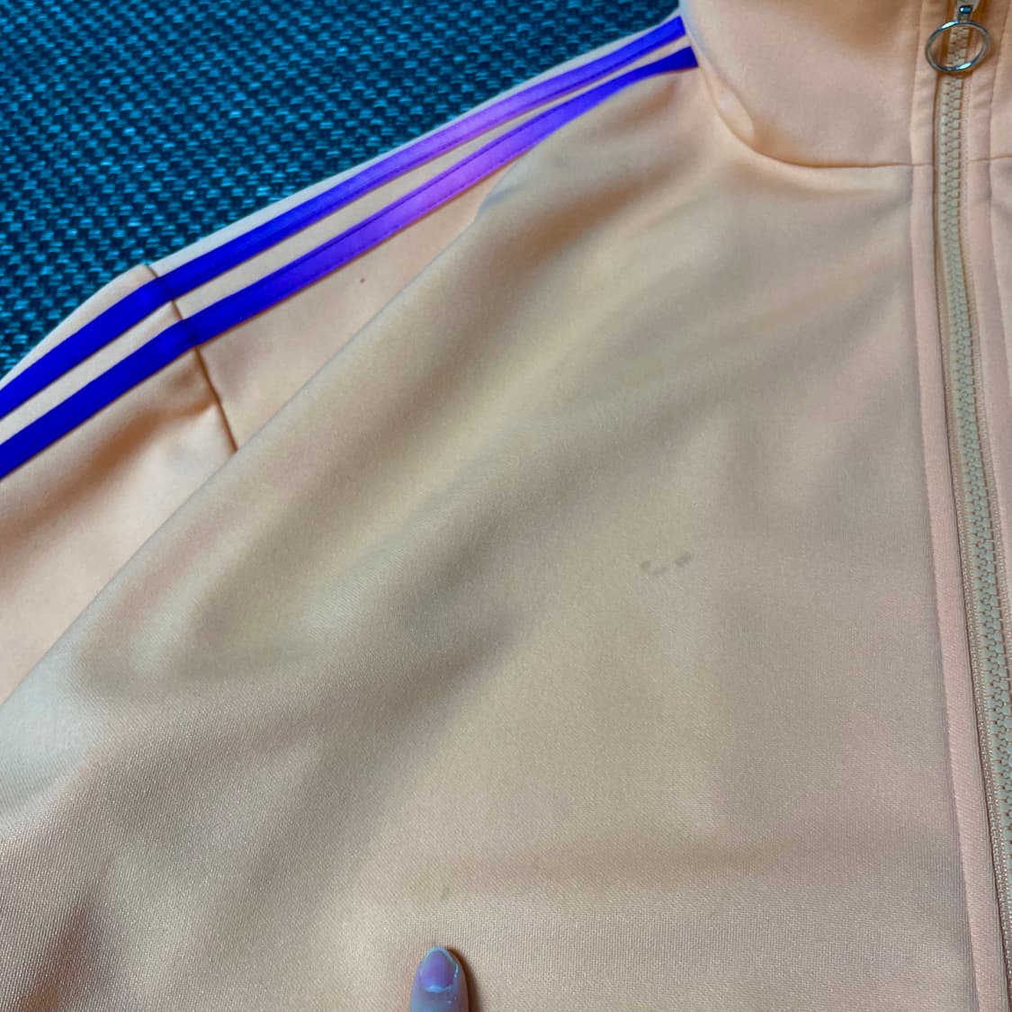 널디 코랄살구 그라데이션 트랙탑 져지 L 상품이미지6