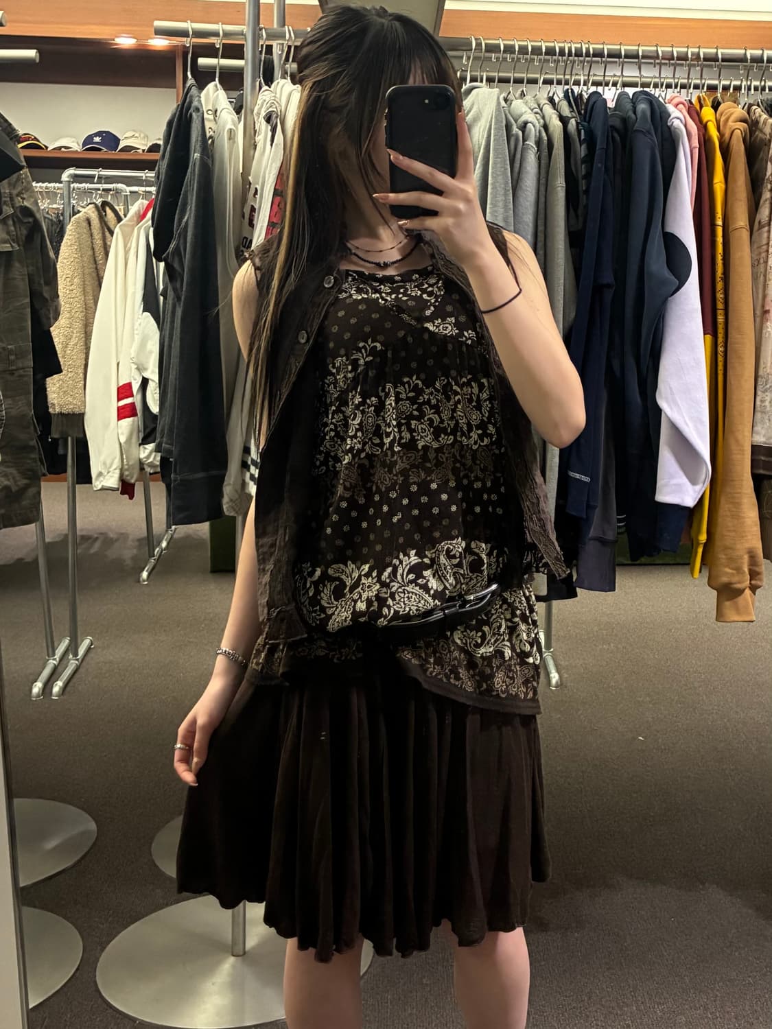 M)Japanese vintage 여성 레이스 디테일 셔츠 블라우스 상품이미지8