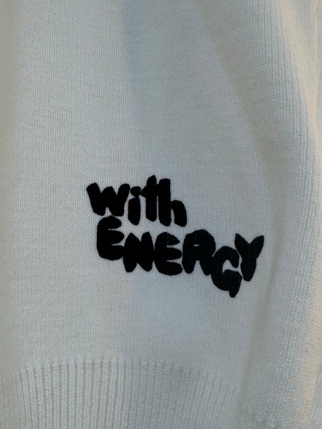 [S]Comme des Garcons 꼼데가르송 아이보리 레터링 니트 상품이미지4