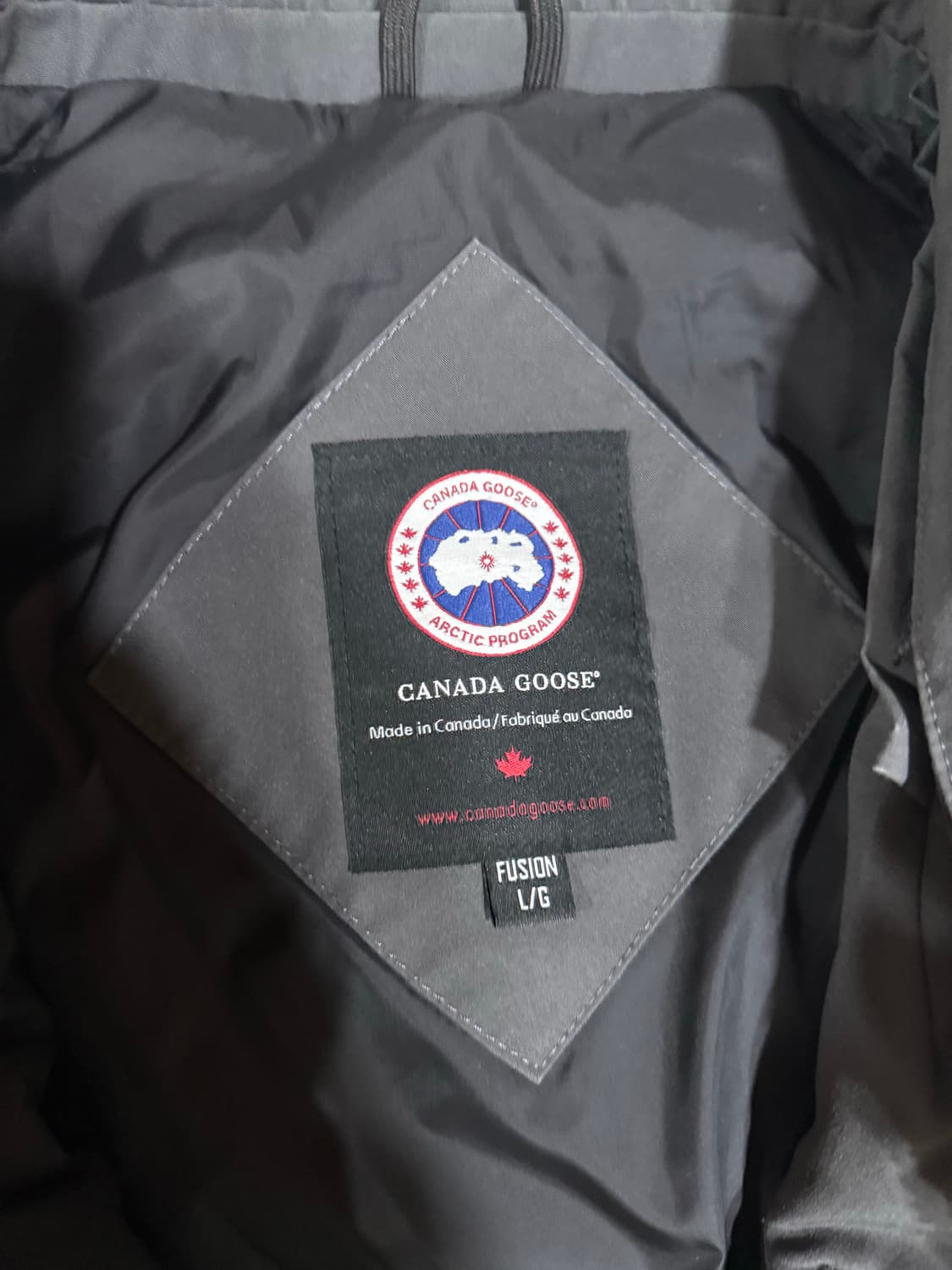 캐나다구스 매키너 그라파이트 퓨전L사이즈 상품이미지4